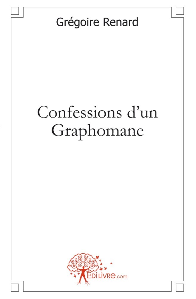 Kniha Confessions d'un graphomane Renard
