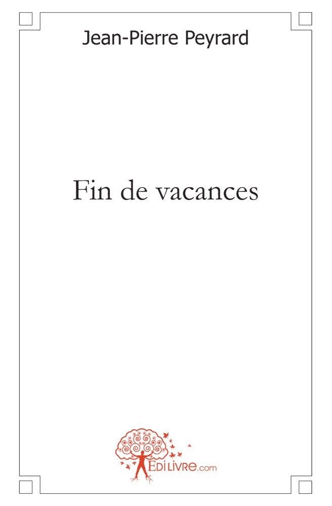 Livro Fin de vacances Peyrard