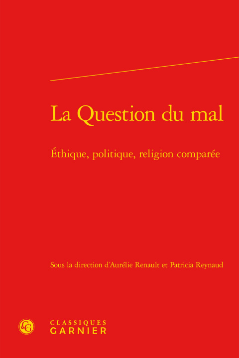 Boek La Question du mal 