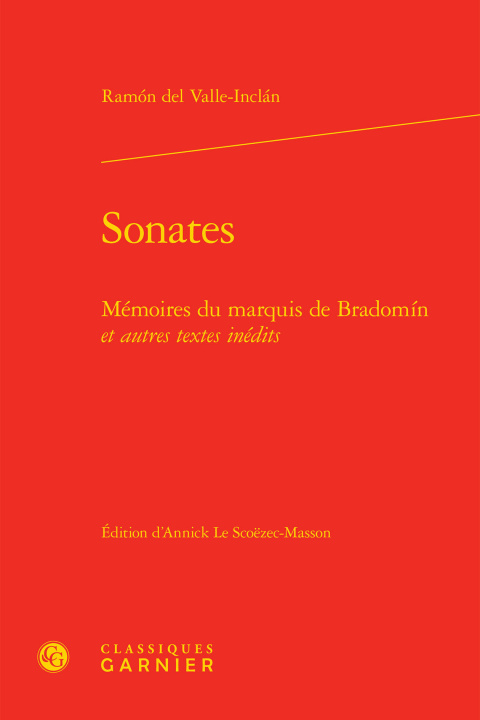 Knjiga Sonates Valle-Inclán
