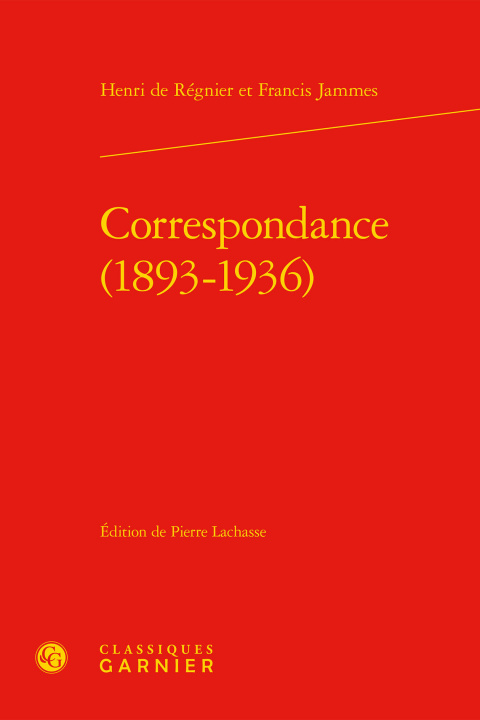 Boek Correspondance (1893-1936) Jammes