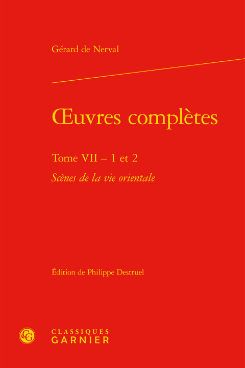 Libro oeuvres complètes Nerval