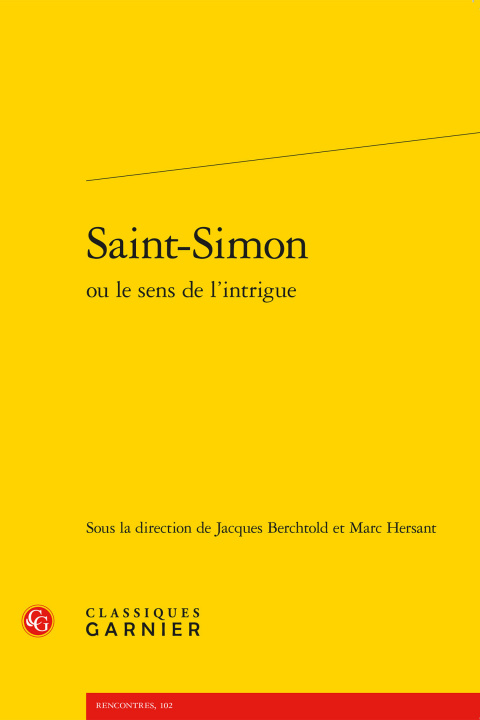 Kniha Saint-Simon 