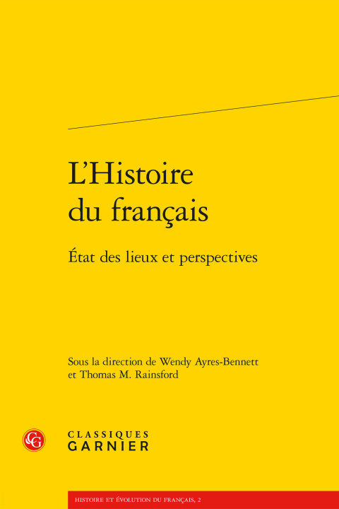 Kniha L'Histoire du français 