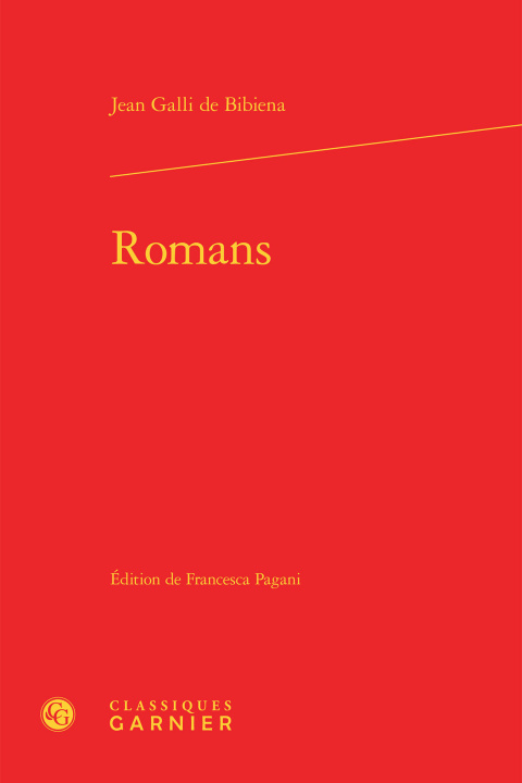 Buch Romans Galli de Bibiena