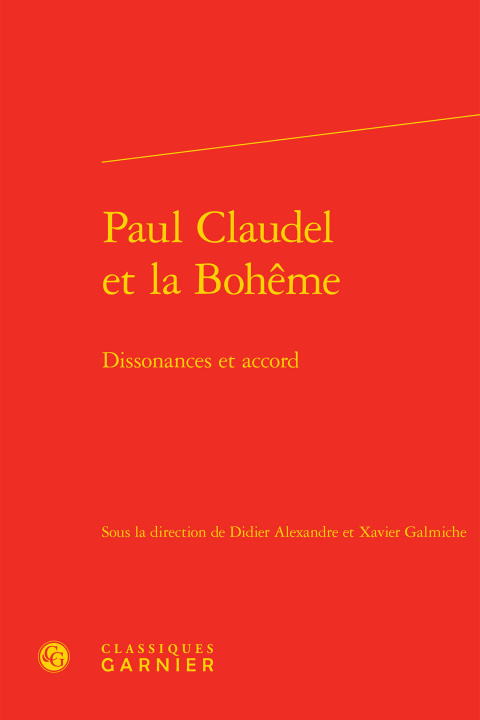 Knjiga Paul Claudel et la Bohême 