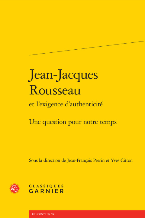 Kniha Jean-Jacques Rousseau 