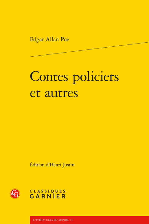 Könyv Contes policiers et autres Poe