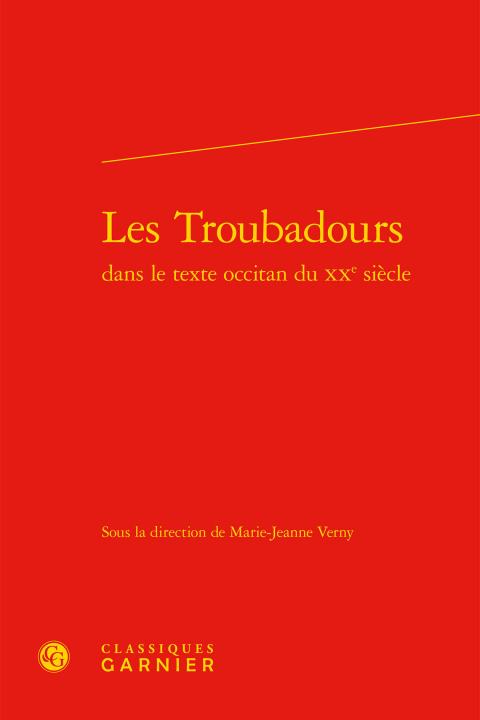 Kniha Les Troubadours 