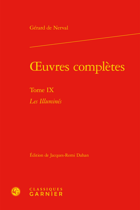 Book oeuvres complètes Nerval