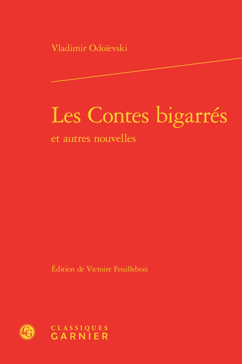 Knjiga Les Contes bigarrés Odoïevski
