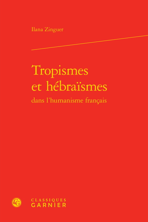 Книга Tropismes et hébraïsmes Zinguer