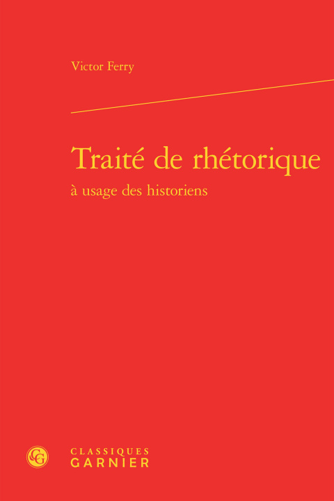 Livro Traité de rhétorique Ferry