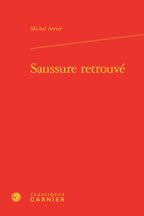 Livro Saussure retrouvé Arrivé