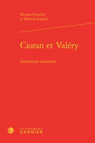 Libro Cioran et Valéry Scapolo