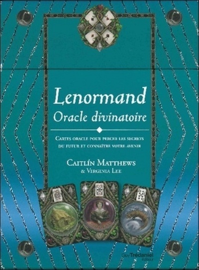 Kniha cofffret Lenormand, Oracle divinatoire Caitlin Matthews