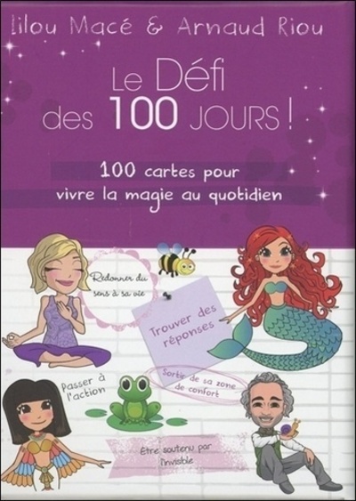 Kniha Le Défi des 100 jours ! 100 cartes pour vivre la magie au quotidien (Coffret) Lilou Mace
