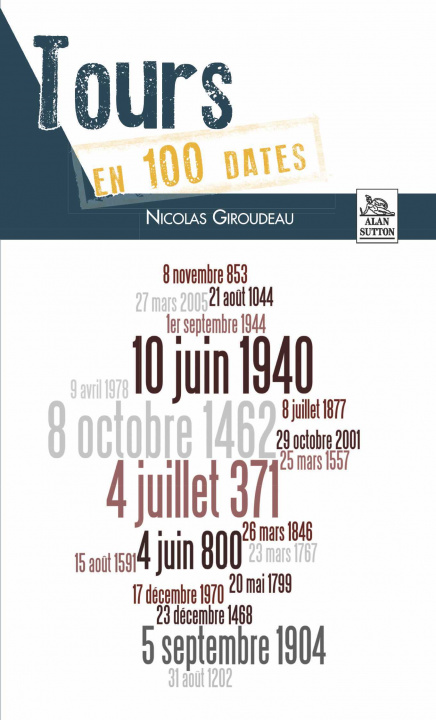 Kniha Tours en 100 dates 