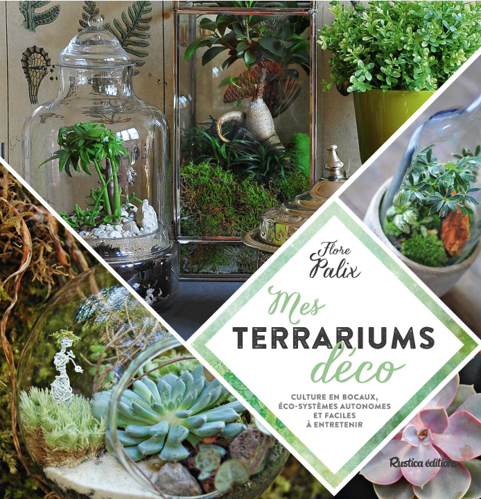 Knjiga Mes terrariums déco Flore Palix