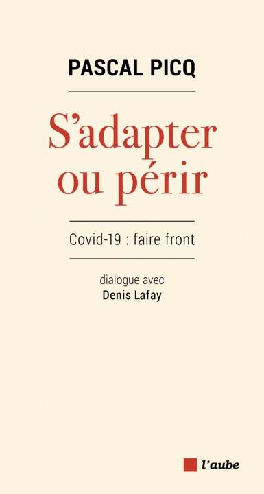 Kniha S'adapter ou périr Pascal PICQ