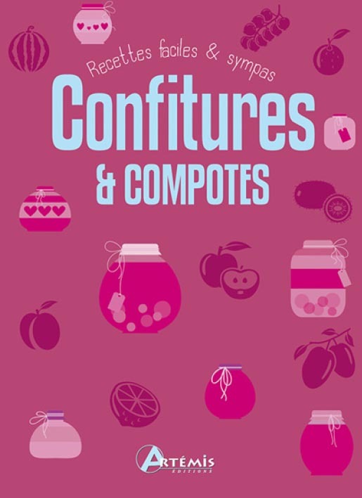 Kniha Confitures & compotes 