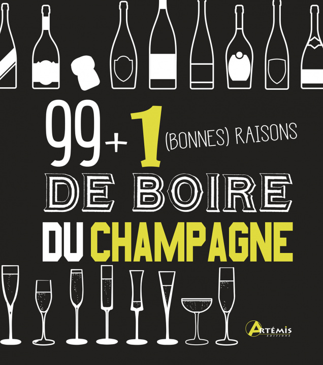 Livro 99 + 1 bonnes raisons de boire du champagne Bachelard