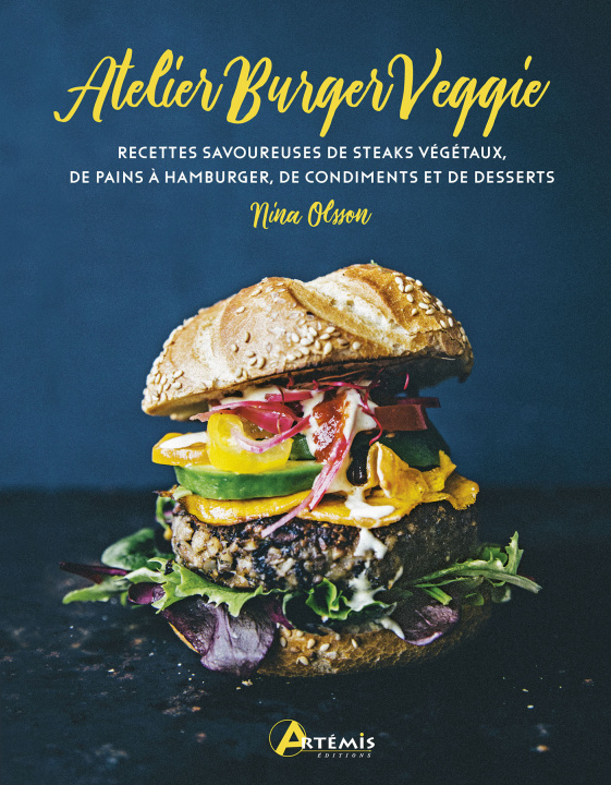 Kniha L'Atelier Burger Veggie NINA OLSSON
