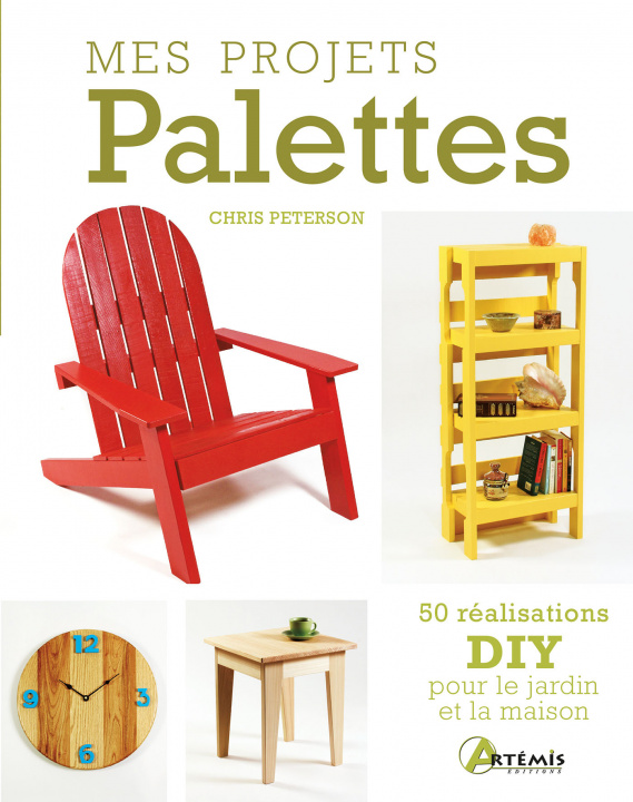 Knjiga Mes projets palettes CHRIS PETERSON