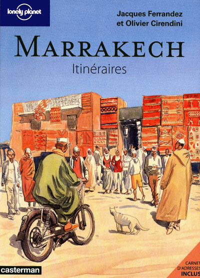 Book Marrakech - itinéraires Jacques Ferrandez