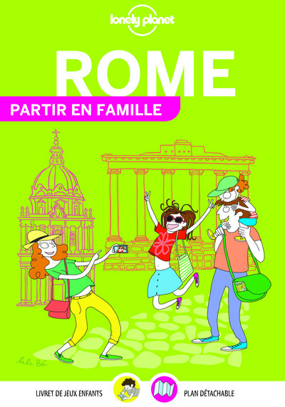 Carte Rome Partir en famille 3ed Céline Bosal