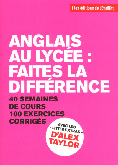 Libro Anglais au lycée : faîtes la différence Alex Taylor