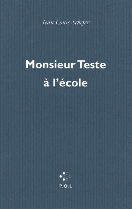 Knjiga Monsieur Teste à l'école Schefer