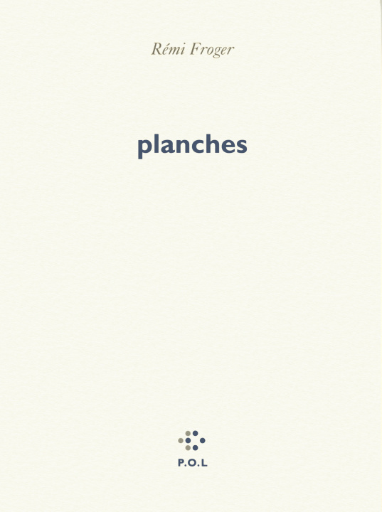 Book Planches Froger