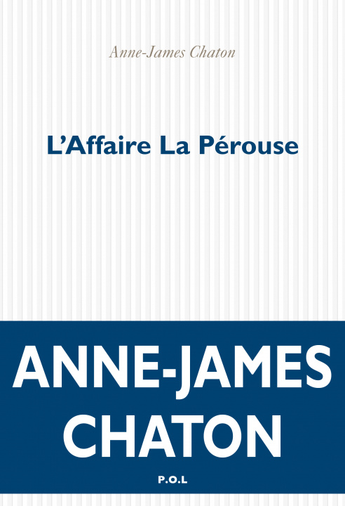 Boek L'Affaire La Pérouse Chaton