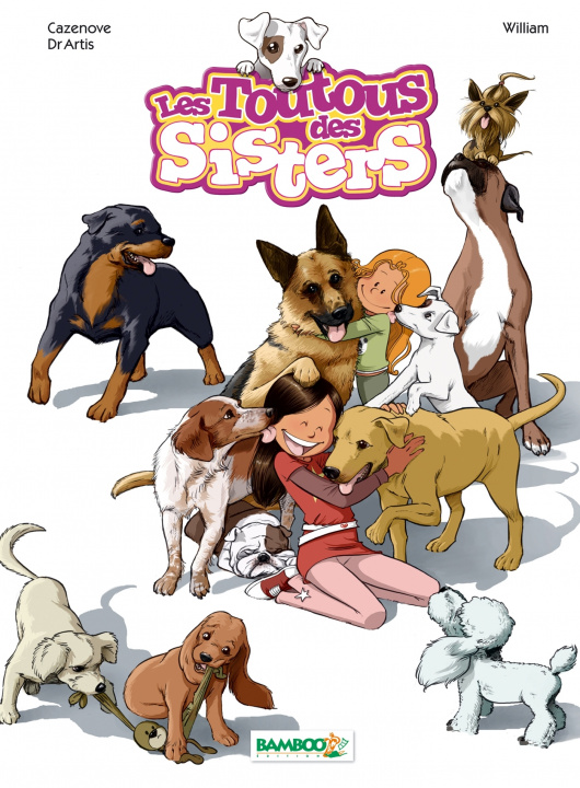 Carte Les Sisters : les toutous des Sisters - tome 01 