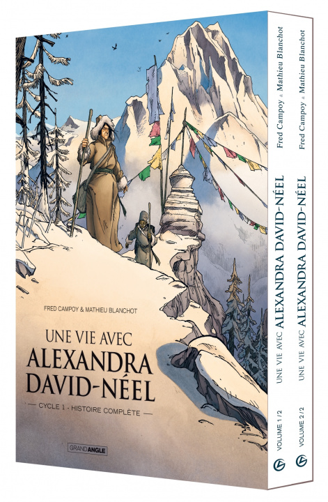 Könyv Une vie avec Alexandra David-Néel - Coffret cycle 1 Frédéric Campoy