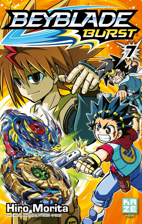 Książka Beyblade Burst T07 Hiro Morita