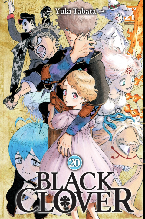 Книга Black Clover T20 Yuki Tabata