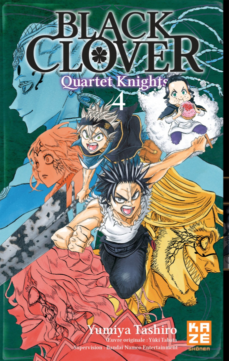 Książka Black Clover - Quartet Knights T04 TASHIRO-Y+TABATA-Y