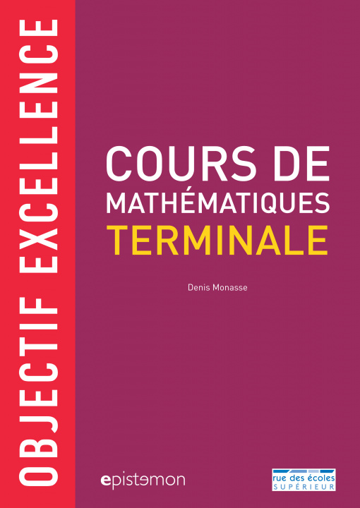 Knjiga Cours de mathématiques terminale MONASSE