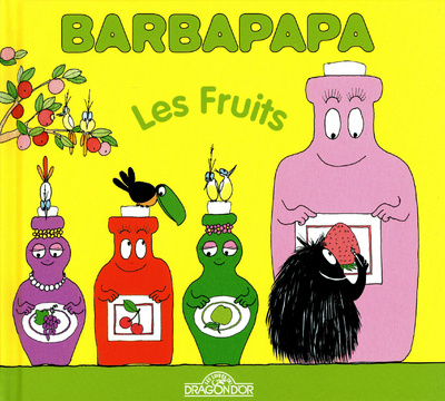 Kniha Barbapapa - les fruits Annette Tison