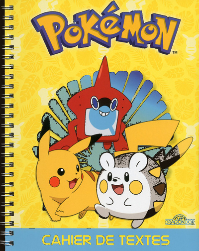Книга Pokémon - Cahier de textes The Pokémon Company