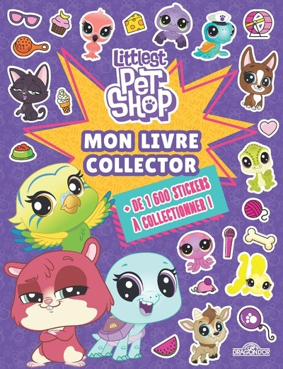 Carte Littlest Pet Shop - Mon livre collector 1600 stick Hasbro