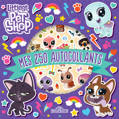 Книга Littlest Pet Shop - Mes 250 autocollants Hasbro