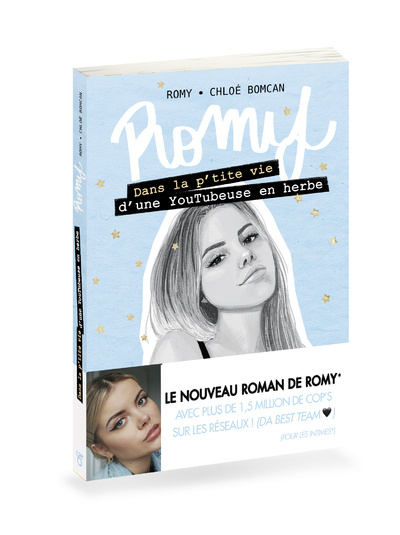 Book Romy - Dans la p'tite vie d'une YouTubeuse en herbe - Lecture roman jeunesse adolescence amour relat Romy