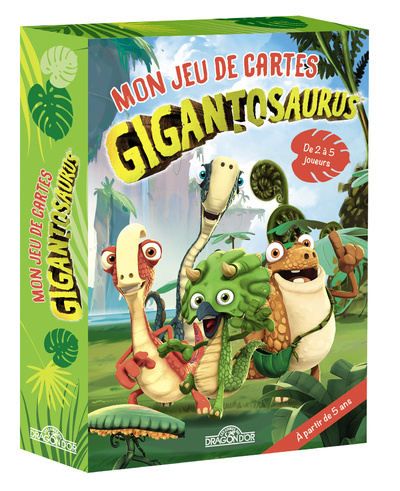 Carte Gigantosaurus - Mon jeu de cartes Stéphanie Auvergnat