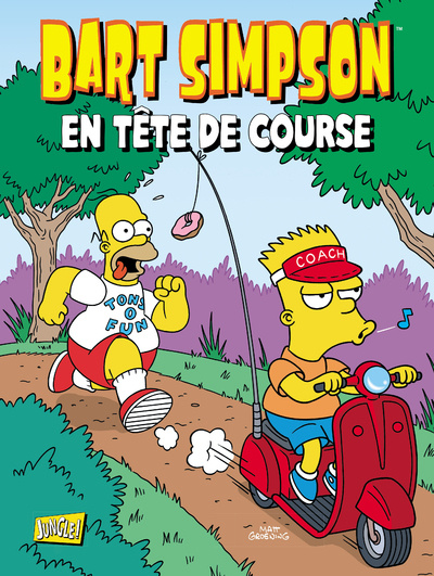 Book Bart Simpson - tome 14 En tête de course Matt Groening