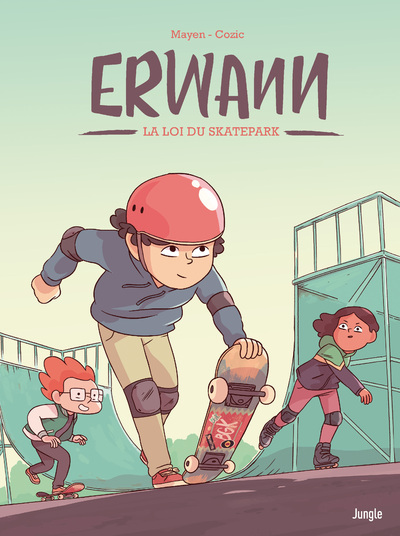Boek Erwann - Tome 1 La loi du skatepark Cédric Mayen