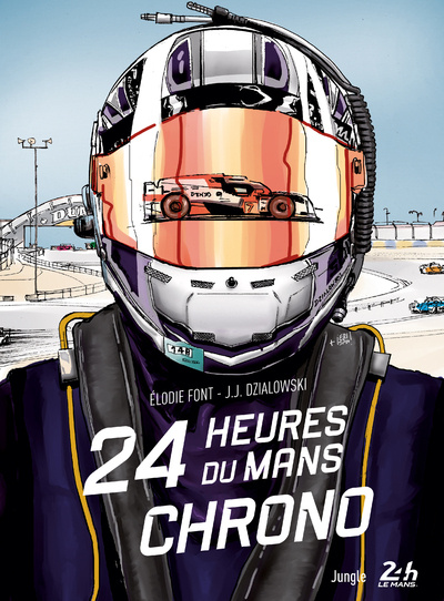 Kniha 24 heures du Mans chrono Elodie Font