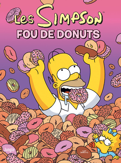 Książka Les Simpson - Tome 41 Fou de donuts Matt Groening